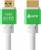 Greenconnect Кабель 1.0m HDMI версия 2.0, HDR 4:2:2, Ultra HD, 4K 60 fps 60Hz/5K*30Hz, 3D, AUDIO, 18.0 Гбит/с, 28/28 AWG, OD7.3mm, тройной экран, белый, AL корпус зеленый, GCR-51295 Greenconnect HDMI (m) - HDMI (m) 1м — для бизнеса и офиса Greenconnect Кабель 1.0m HDMI версия 2.0, HDR 4:2:2, Ultra HD, 4K 60 fps 60Hz/5K*30Hz, 3D, AUDIO, 18.0 Гбит/с, 28/28 AWG, OD7.3mm, тройной экран, белый, AL корпус зеленый, GCR-51295 Greenconnect HDMI (m) - HDMI (m) 1м — для бизнеса и офиса
