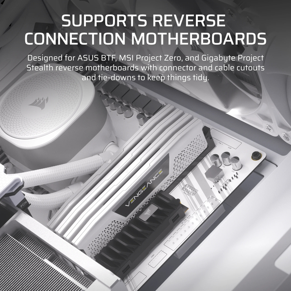 Корпус без блока питания Corsair CC-9011291-WW — для бизнеса и офиса Корпус без блока питания Corsair CC-9011291-WW — для бизнеса и офиса