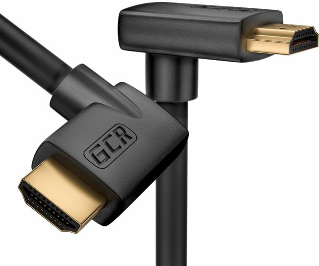GCR Кабель 1.0m HDMI 2.0, M правый угол /M верхний угол, черный, HDR 4:2:2, Ultra HD, 4K 60 fps 60Hz/5K*30Hz, 3D, AUDIO, 18.0 Гбит/с, 28/28 AWG, GCR-52315 Greenconnect HDMI (m) - HDMI (m) 3м — для бизнеса и офиса GCR Кабель 1.0m HDMI 2.0, M правый угол /M верхний угол, черный, HDR 4:2:2, Ultra HD, 4K 60 fps 60Hz/5K*30Hz, 3D, AUDIO, 18.0 Гбит/с, 28/28 AWG, GCR-52315 Greenconnect HDMI (m) - HDMI (m) 3м — для бизнеса и офиса
