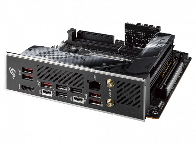 Материнская плата ASUS ROG STRIX X670E-I GAMING WIFI — для бизнеса и офиса Материнская плата ASUS ROG STRIX X670E-I GAMING WIFI — для бизнеса и офиса