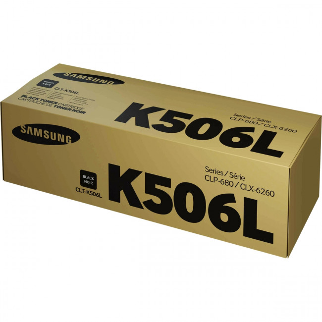 Тонер-картридж Samsung CLT-K506L High Yield Black Toner Cartridge (SU173A) — для бизнеса и офиса