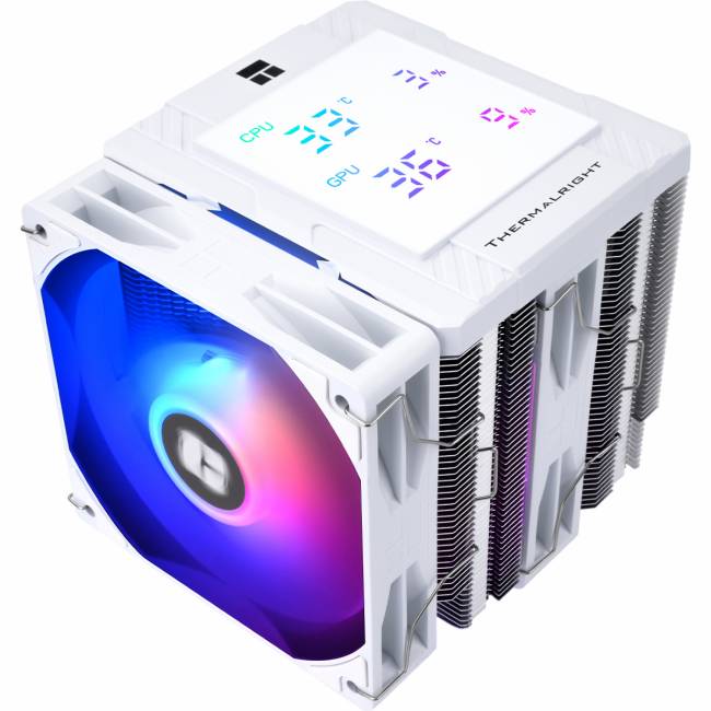 Кулер для процессора Thermalright PA120-DG-WH-ARGB — для бизнеса и офиса
