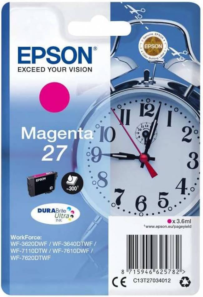Картридж Epson C13T27034012 — для бизнеса и офиса Картридж Epson C13T27034012 — для бизнеса и офиса