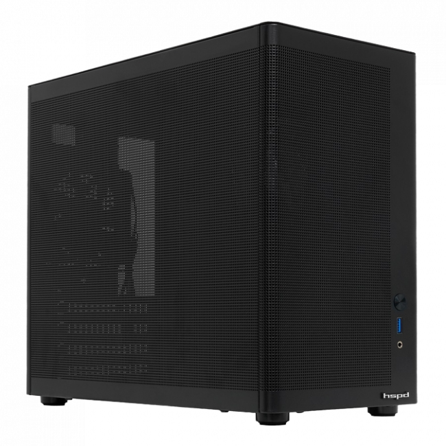Корпус без блока питания HSPD M210-MBK — для бизнеса и офиса Корпус без блока питания HSPD M210-MBK — для бизнеса и офиса