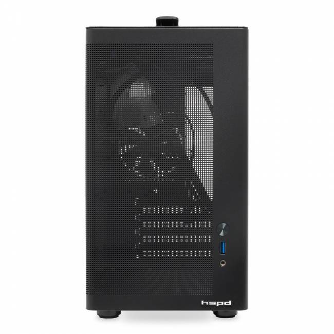 Корпус без блока питания HSPD M210-MBK — для бизнеса и офиса Корпус без блока питания HSPD M210-MBK — для бизнеса и офиса