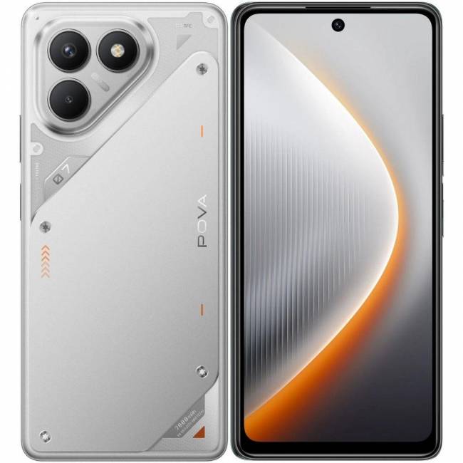 Смартфон TECNO LJ6 128+8 MAGIC SILVER — для бизнеса и офиса Смартфон TECNO LJ6 128+8 MAGIC SILVER — для бизнеса и офиса