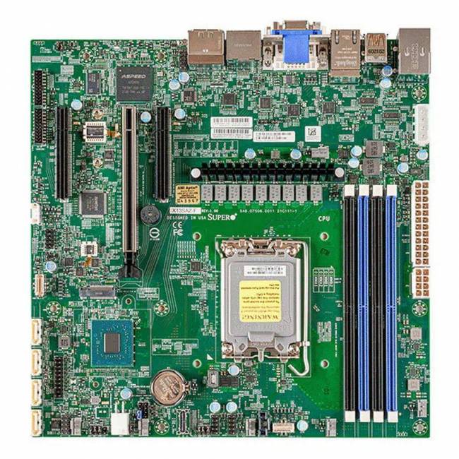 Материнская плата SuperMicro MBD-X13SAZ-F-B — для бизнеса и офиса Материнская плата SuperMicro MBD-X13SAZ-F-B — для бизнеса и офиса