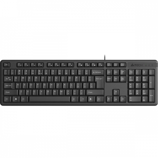 Клавиатура A4Tech KR-3 черный USB A4Tech KR-3 — для бизнеса и офиса Клавиатура A4Tech KR-3 черный USB A4Tech KR-3 — для бизнеса и офиса