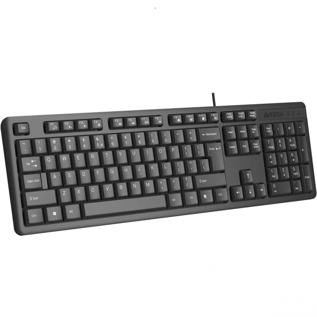 Клавиатура A4Tech KR-3 черный USB A4Tech KR-3 — для бизнеса и офиса Клавиатура A4Tech KR-3 черный USB A4Tech KR-3 — для бизнеса и офиса