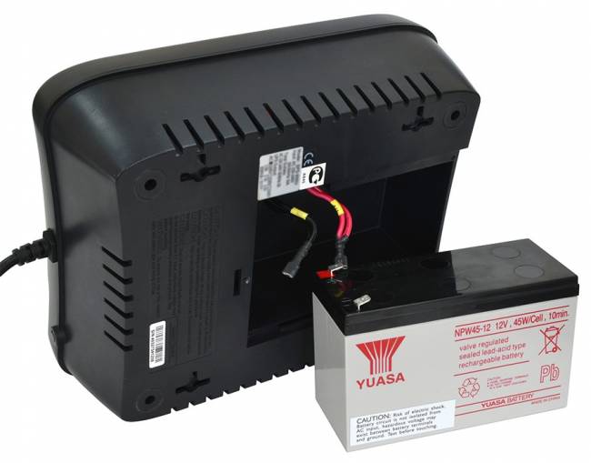 ИБП SPD-750U LCD, линейно-интерактивный, цифровой дисплей,  750 ВA, 450 Вт, 4 евророзетки с резервным питанием, 4 евророзетки с фильтрацией, USB,  защита RJ45/RJ11, батарея свинцово-кислотная 12В 9Ач, ШхГхВ 285х232х103мм, 7.4 кг Powercom Spider SPD-750U L — для бизнеса и офиса