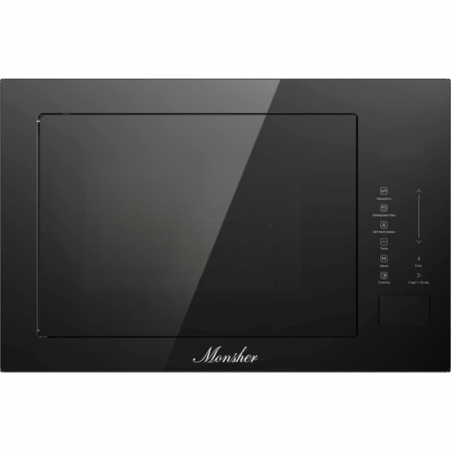 Встраиваемая микроволновая печь MONSHER MONSHER MMH 1025 Noir — для бизнеса и офиса Встраиваемая микроволновая печь MONSHER MONSHER MMH 1025 Noir — для бизнеса и офиса