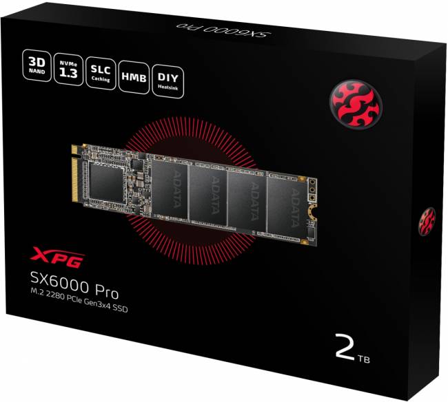 Твердотельный накопитель XPG SX6000 Pro ASX6000PNP-2TT-C — для бизнеса и офиса Твердотельный накопитель XPG SX6000 Pro ASX6000PNP-2TT-C — для бизнеса и офиса