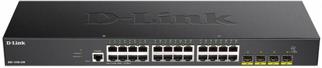 Коммутатор D-Link DGS-1250-28X/A1A — для бизнеса и офиса