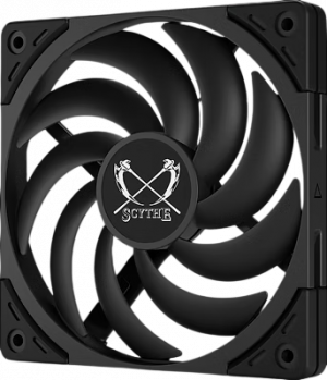 Кулер для корпуса Scythe Wonder Tornado 120 Slim Black