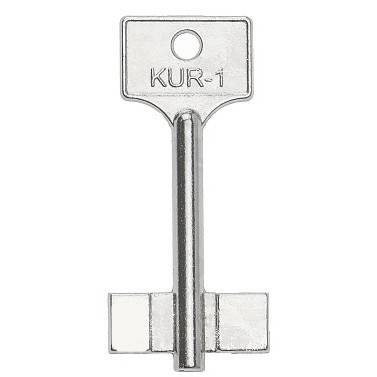 Заготовка дверного ключа КУР-1 KUR1D 67*30,2*11,2 мм — для бизнеса и офиса Заготовка дверного ключа КУР-1 KUR1D 67*30,2*11,2 мм — для бизнеса и офиса