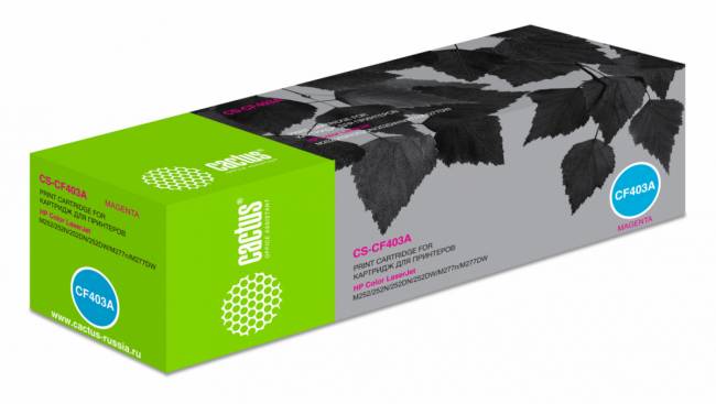 - Cactus CS-CF403A — для бизнеса и офиса - Cactus CS-CF403A — для бизнеса и офиса