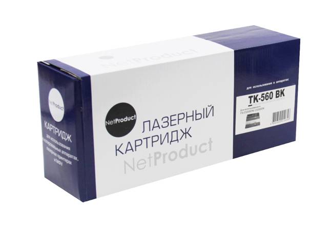 Тонер-картридж NetProduct (N-TK-560Bk) для Kyocera FS-C5300DN/ECOSYS P6030, Восстанов., Bk, 12K — для бизнеса и офиса Тонер-картридж NetProduct (N-TK-560Bk) для Kyocera FS-C5300DN/ECOSYS P6030, Восстанов., Bk, 12K — для бизнеса и офиса