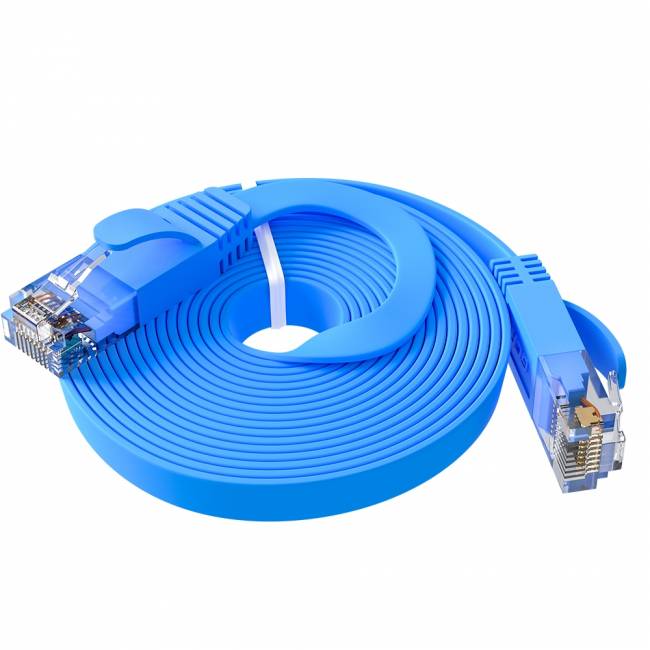 GCR Патч-корд PROF плоский прямой 0.3m, UTP медь кат.6, синий, 30 AWG, ethernet high speed 10 Гбит/с, RJ45, T568B, GCR-53086 Greenconnect RJ45(m) - RJ45(m) Cat.6 UTP 0.3м синий — для бизнеса и офиса GCR Патч-корд PROF плоский прямой 0.3m, UTP медь кат.6, синий, 30 AWG, ethernet high speed 10 Гбит/с, RJ45, T568B, GCR-53086 Greenconnect RJ45(m) - RJ45(m) Cat.6 UTP 0.3м синий — для бизнеса и офиса