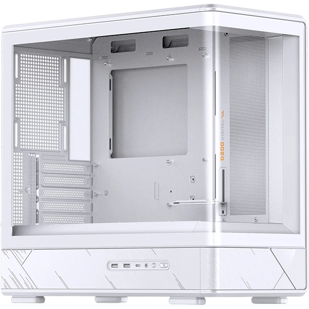 Корпус без блока питания JONSBO D200 White — для бизнеса и офиса Корпус без блока питания JONSBO D200 White — для бизнеса и офиса