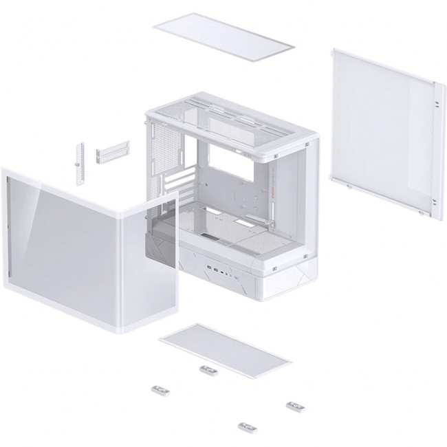 Корпус без блока питания JONSBO D200 White — для бизнеса и офиса Корпус без блока питания JONSBO D200 White — для бизнеса и офиса