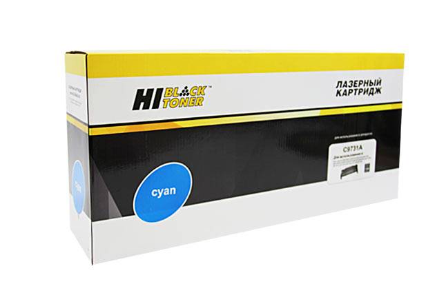 Картридж Hi-Black (HB-C9731A) для HP CLJ 5500/5550, Восстановленный, C, 12K — для бизнеса и офиса Картридж Hi-Black (HB-C9731A) для HP CLJ 5500/5550, Восстановленный, C, 12K — для бизнеса и офиса