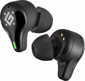 Defender Беспроводная гарнитура CyberDots 250 черный, игровые TWS, Bluetooth Defender 63250