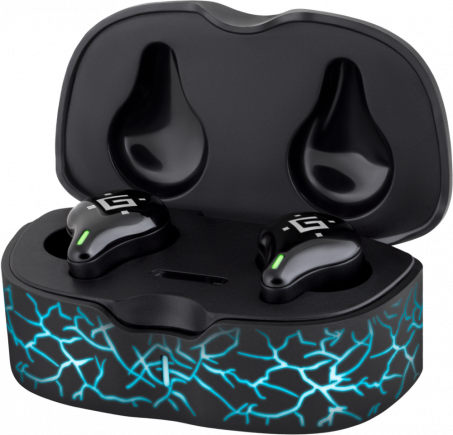 Defender Беспроводная гарнитура CyberDots 250 черный, игровые TWS, Bluetooth Defender 63250 — для бизнеса и офиса Defender Беспроводная гарнитура CyberDots 250 черный, игровые TWS, Bluetooth Defender 63250 — для бизнеса и офиса