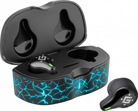 Defender Беспроводная гарнитура CyberDots 250 черный, игровые TWS, Bluetooth Defender 63250 — для бизнеса и офиса Defender Беспроводная гарнитура CyberDots 250 черный, игровые TWS, Bluetooth Defender 63250 — для бизнеса и офиса