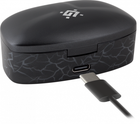 Defender Беспроводная гарнитура CyberDots 250 черный, игровые TWS, Bluetooth Defender 63250 — для бизнеса и офиса Defender Беспроводная гарнитура CyberDots 250 черный, игровые TWS, Bluetooth Defender 63250 — для бизнеса и офиса