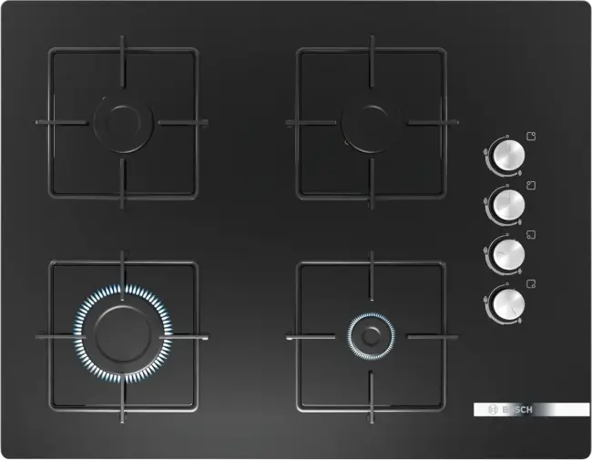 Встраиваемая газовая панель BOSCH BOSCH POP7C6O12O — для бизнеса и офиса Встраиваемая газовая панель BOSCH BOSCH POP7C6O12O — для бизнеса и офиса