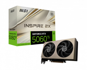 Видеокарта MSI GeForce RTX 5060 Ti 8G INSPIRE 2X