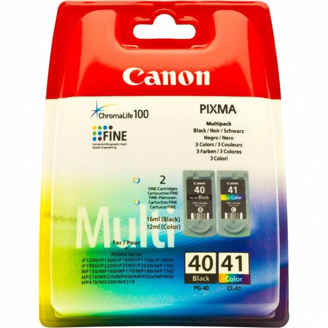Набор Canon PG-40/CL-41 (0615B043) — для бизнеса и офиса Набор Canon PG-40/CL-41 (0615B043) — для бизнеса и офиса