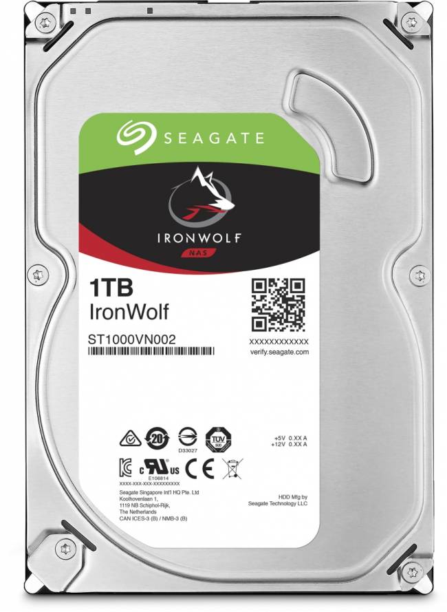 Жесткий диск Seagate IronWolf NAS ST1000VN002 — для бизнеса и офиса Жесткий диск Seagate IronWolf NAS ST1000VN002 — для бизнеса и офиса