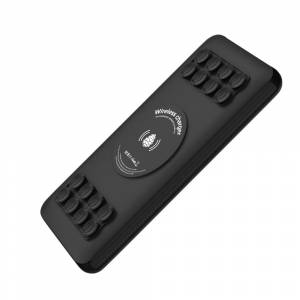 GCR PowerBank на 10000mAh беспроводная зарядка Qi с креплением 15W + QC 3.0 + PD 18W, черный, GCR-54773 Greenconnect GCR-54773