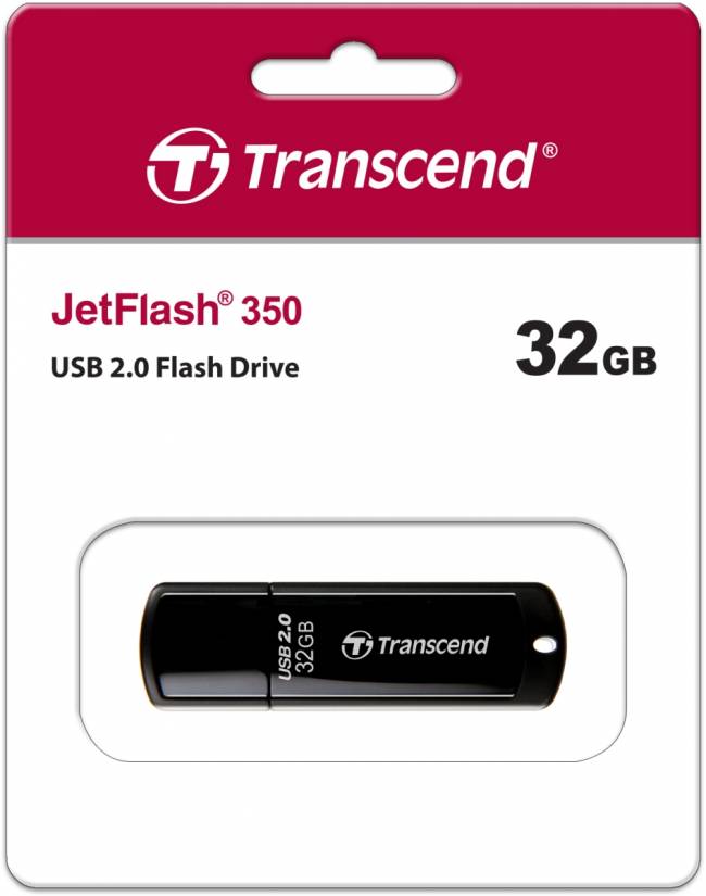 Флеш-накопитель Transcend JetFlash 350 — для бизнеса и офиса