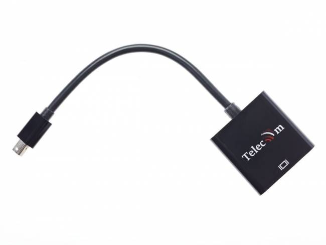 Кабель-переходник Mini DisplayPort (M) -> HDMI (F), 4K@60Hz, Telecom (TA6056) VCOM Mini DisplayPort (m) - HDMI (f) — для бизнеса и офиса Кабель-переходник Mini DisplayPort (M) -> HDMI (F), 4K@60Hz, Telecom (TA6056) VCOM Mini DisplayPort (m) - HDMI (f) — для бизнеса и офиса