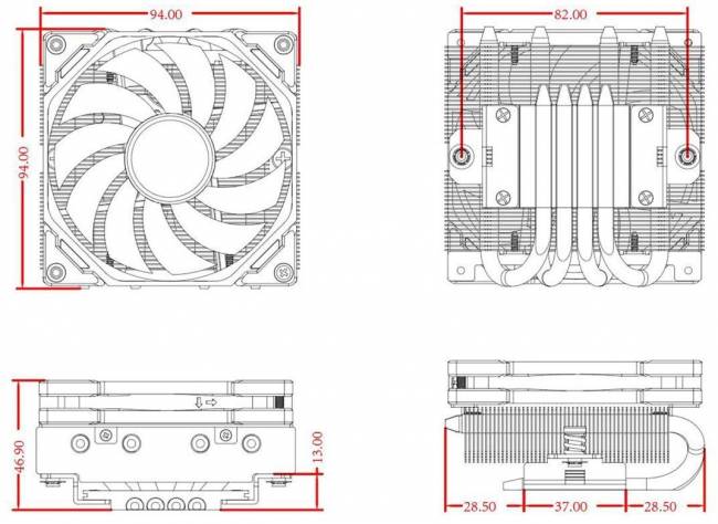 Устройство охлаждения(кулер) ID-COOLING IS-40-XT BLACK — для бизнеса и офиса Устройство охлаждения(кулер) ID-COOLING IS-40-XT BLACK — для бизнеса и офиса