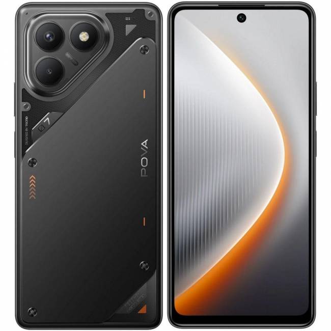 Смартфон TECNO LJ6 128+8 GEEK BLACK — для бизнеса и офиса