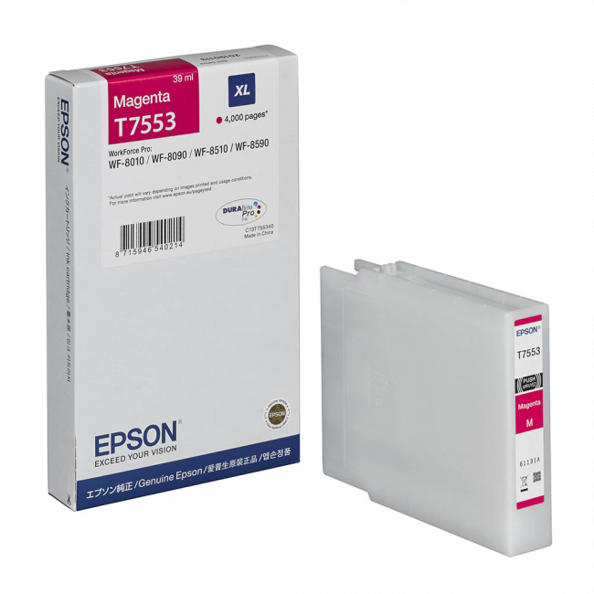 Картридж Epson C13T755340 — для бизнеса и офиса