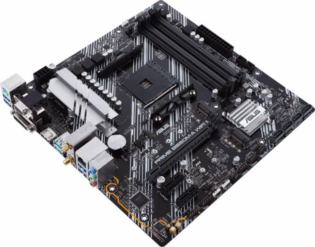 Материнская плата ASUS PRIME B550M-A WIFI II — для бизнеса и офиса Материнская плата ASUS PRIME B550M-A WIFI II — для бизнеса и офиса