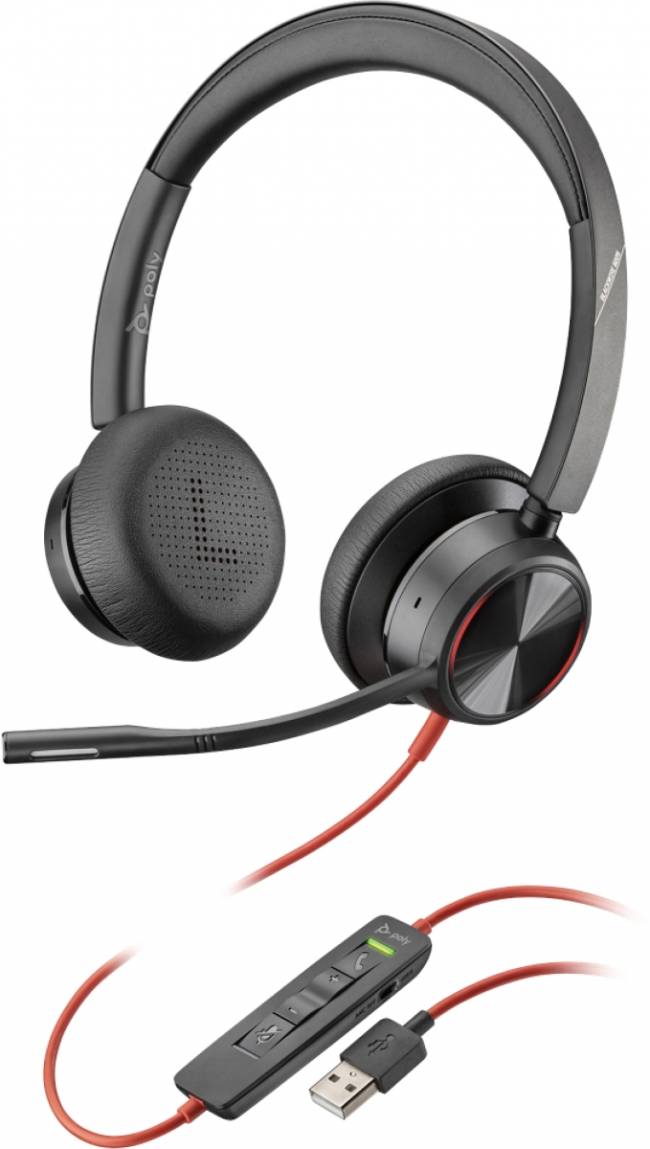 Гарнитура проводная Plantronics BLACKWIRE 8225 — для бизнеса и офиса Гарнитура проводная Plantronics BLACKWIRE 8225 — для бизнеса и офиса