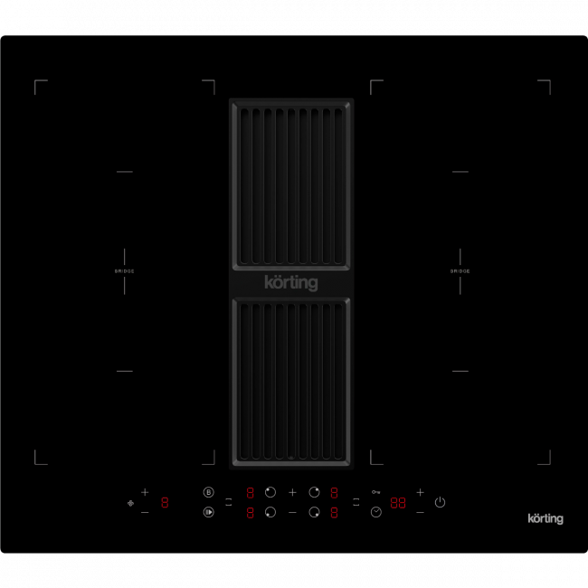 Встраиваемая варочная панель KORTING Korting HIBH 68980 NB — для бизнеса и офиса Встраиваемая варочная панель KORTING Korting HIBH 68980 NB — для бизнеса и офиса