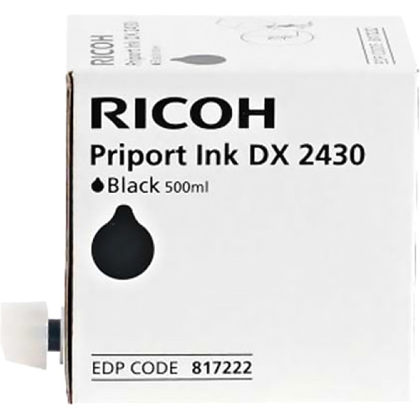 Чернила для дупликатора тип 2430 черные Ricoh DX 2430 — для бизнеса и офиса