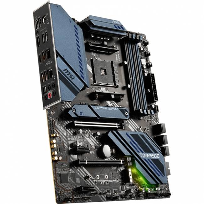 Материнская плата MSI MAG X570S TORPEDO MAX — для бизнеса и офиса Материнская плата MSI MAG X570S TORPEDO MAX — для бизнеса и офиса