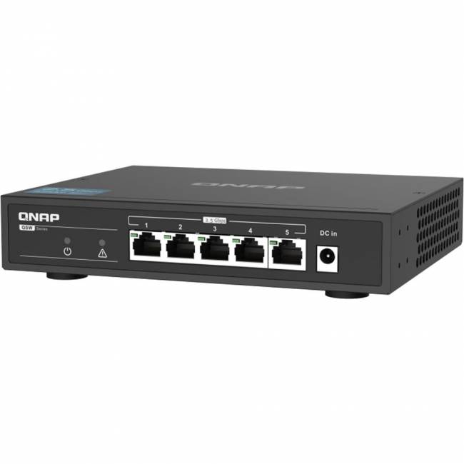 Коммутатор QNAP QSW-1105-5T — для бизнеса и офиса