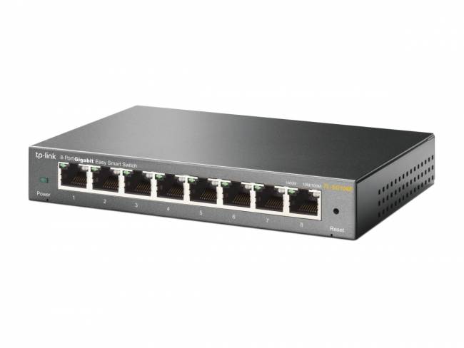 Коммутатор TP-Link TL-SG108E — для бизнеса и офиса Коммутатор TP-Link TL-SG108E — для бизнеса и офиса
