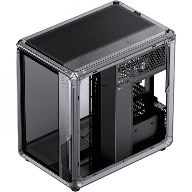 Корпус без блока питания JONSBO X400 Grey — для бизнеса и офиса