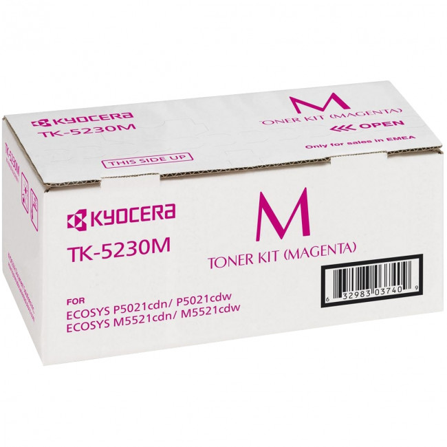 тонер-картридж Kyocera TK-5230M Kyocera 1T02R9BNL0 — для бизнеса и офиса