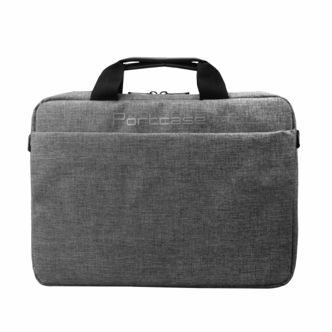 Сумка для ноутбука нейлон PORTcase KCB-164 Grey — для бизнеса и офиса