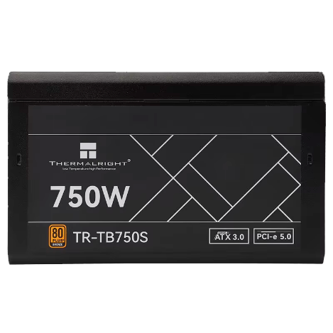 Блок питания 750W Thermalright TR-TB750S 750W 80+ Bronze — для бизнеса и офиса Блок питания 750W Thermalright TR-TB750S 750W 80+ Bronze — для бизнеса и офиса